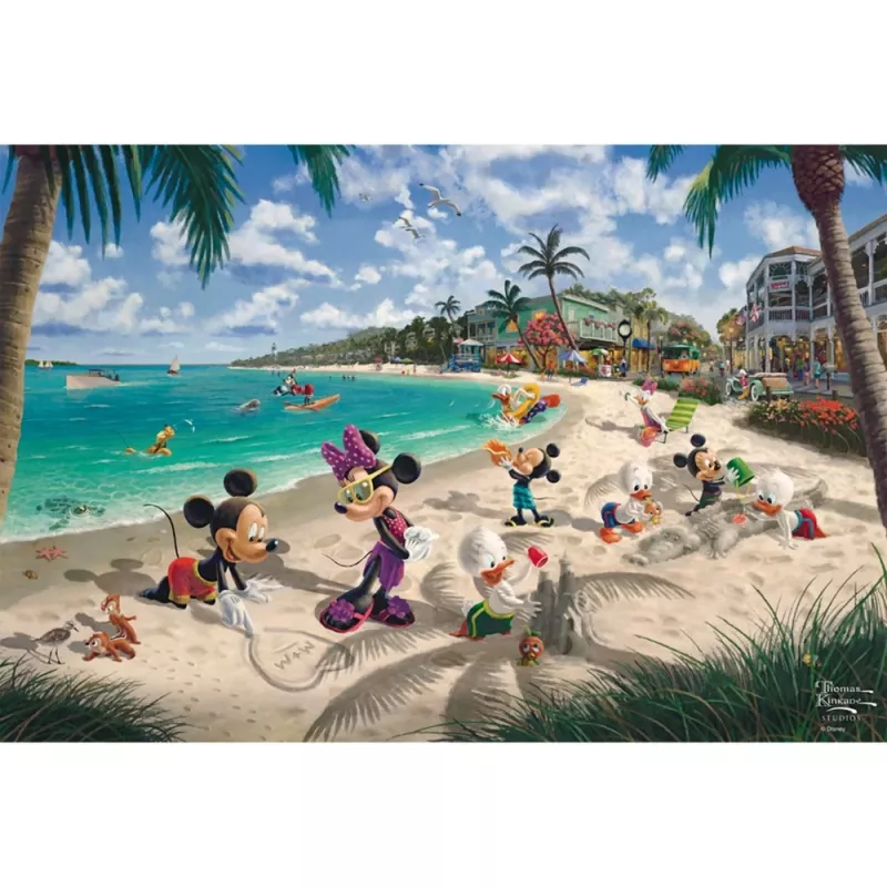 Thomas Kinkade Studios: Disney – Mickey ja Minnie Floridas, pusle 200 tükki