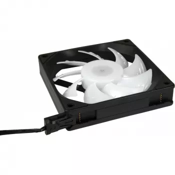 Arvutikorpuse ventilaator INTER-TECH ES-011, 120 mm, must, 1 tk
