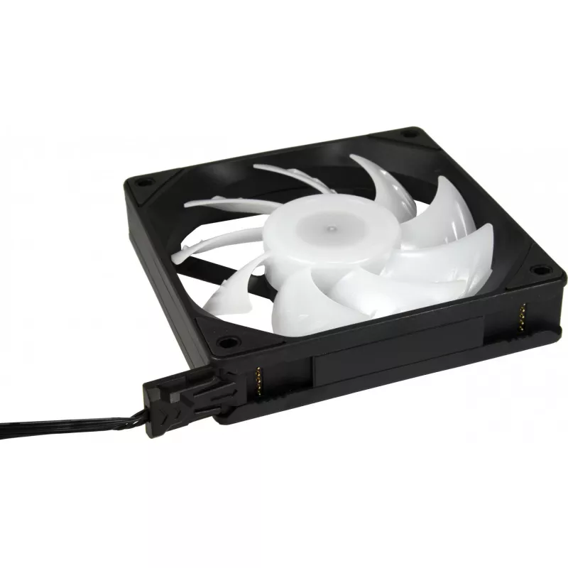 Arvutikorpuse ventilaator INTER-TECH ES-011, 120 mm, must, 1 tk