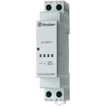 Finder impulsilüliti DIN-liistule 1 tk 13.81.8.230.0000 1 avatud kontakt 230 V/AC 3700 VA (13.81.8.230.0000)