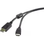Renkforce RF-3301450 Videokaabli adapter 0,5 m DisplayPort HDMI Must (RF-3301450)