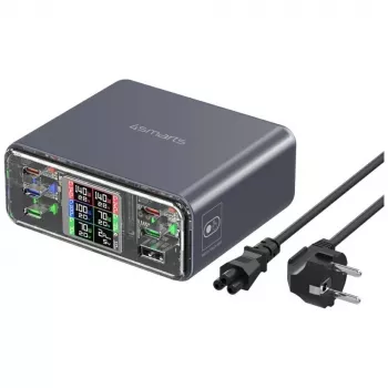 Laadimisjaam 360W 5xUSB-C + 1xUSB-A GaN