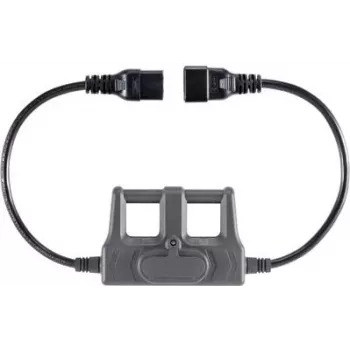 VOLTCRAFT CAA-1L 16 mõõteadapter IEC seadmepistik C20 - IEC seadmepesa C19 tumehall (CAA-1L 16)