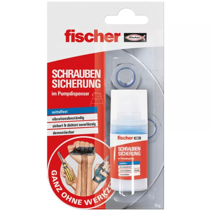 Keermeliim FISCHER GOW 560904 15 g – anaeroobne kruvi- ja polditihend