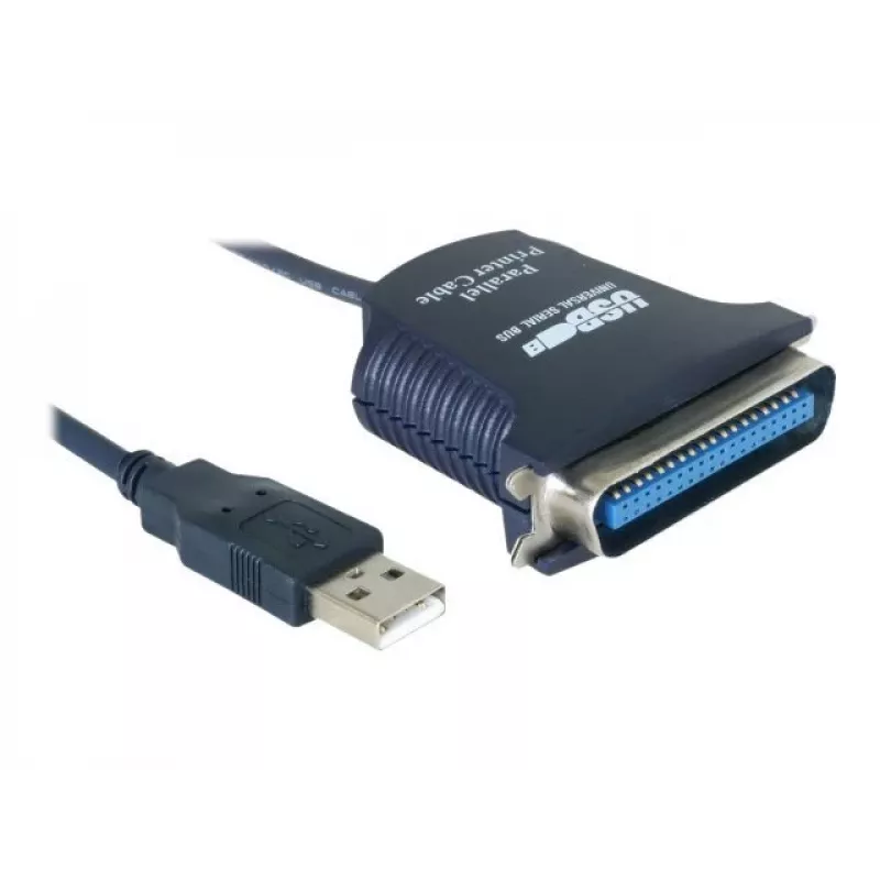 USB-printerikaabel DeLOCK 82001 1,8 m Must