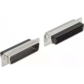 Juhtmepistik DeLOCK 66712 D-Sub HD 50 Pin Must Hõbedane