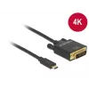 USB-C DVI-adapter DeLOCK 1 m 85320
