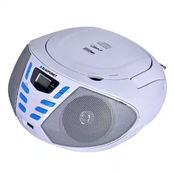Blaupunkt BB7-WH kaasaskantav stereosüsteem Digitaalne 2.4 W FM Hall MP3 taasesitus
