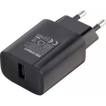 VOLTCRAFT VC-10904490 toiteplokk ja pingemuundur siseruumidesse 5 W must (VC-10904490)