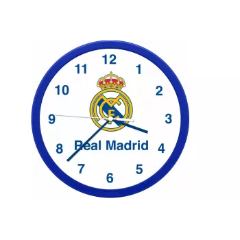 Wall clock Kids Euroswan Real Madryt model RM00001 — dekoratiivne seinakell lastetuppa