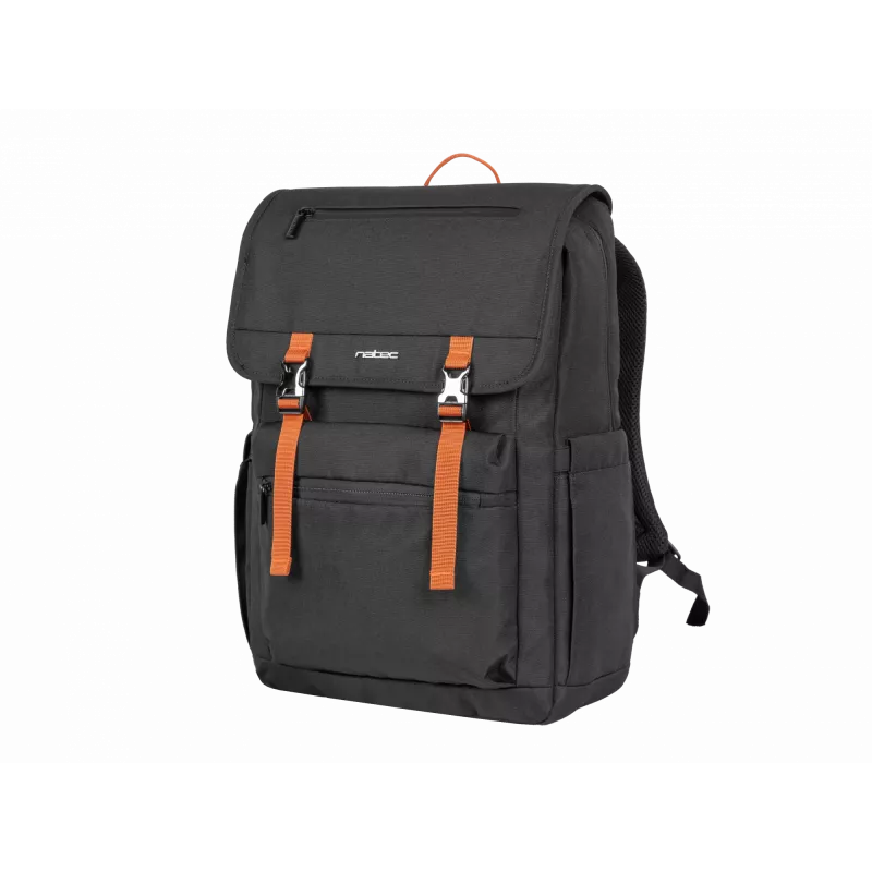 NATEC Niala Ginger Orange 39,6 cm (15,6) seljakott must