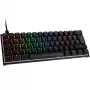 Ducky Mecha Mini klaviatuur hiirega kaasas Mängimine USB Inglise Must