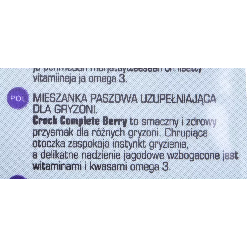 VERSELE LAGA Complete Crock Berry - maius närilistele - 50g