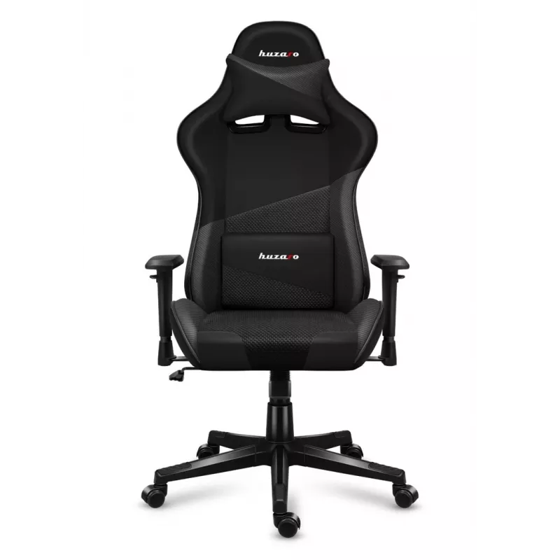 Mängutool huzaro Force 6.2 Carbon — ergonoomiline mängutugitool, reguleeritav kõrgus 44–53,5 cm, maksimaalne koormus 130 kg, võrkiste, polsterdatud seljatugi