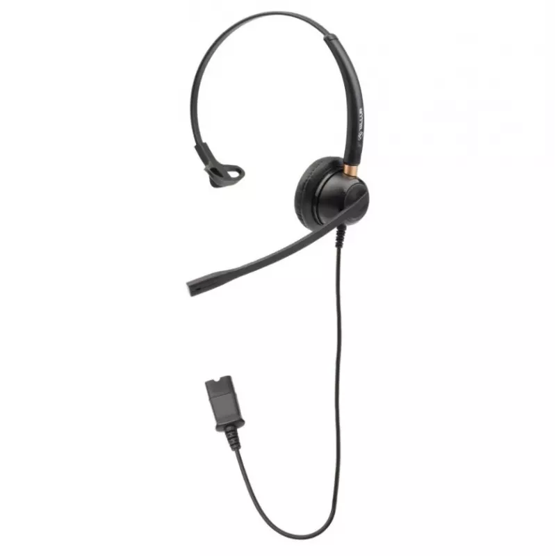 Kõrvaklapid Tellur Voice 510N monoaural USB must