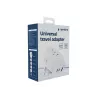 Seinareisiadapter GEMBIRD TPA-1A2C20-02-W 20W — 1×USB-A + 2×USB-C, Type G pistik, 100–250V, valge