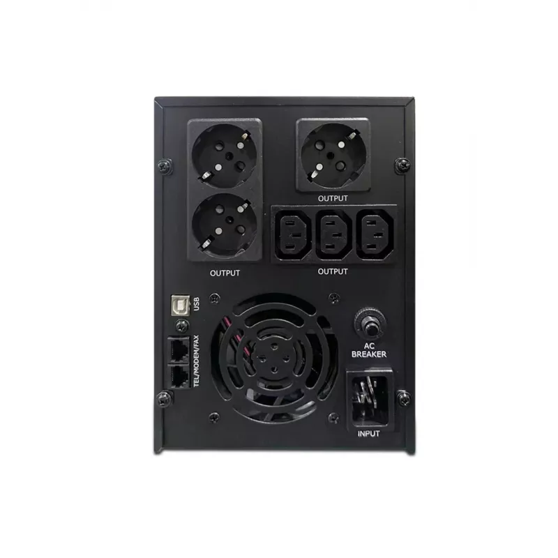 Gembird EG-UPS-036 katkematu toiteallikas (UPS) Line-Interactive 3 kVA 1800 W 6 AC-pistikupesa