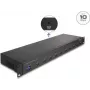 DeLOCK 64240 19-tolline tööstuslik USB-jaotur, 10 x USB-A, 10 Gbps