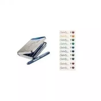 Pelikan 339648 - Rot - Rot - Silber - Füllfederhalter - Deutschland - Box - 6 Stück(e)