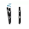 Seinakinnitus telerile ESPERANZA ERW010 14 tolli kuni 50 tolli (35,6–127 cm), kalle 15°, VESA 75x75–200x200, maksimaalne koormus 25 kg, must