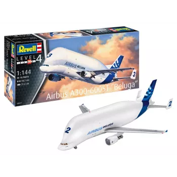 Revell 1/144 Skaala Airbus A300-600 tk Beluga Mudelikomplekt