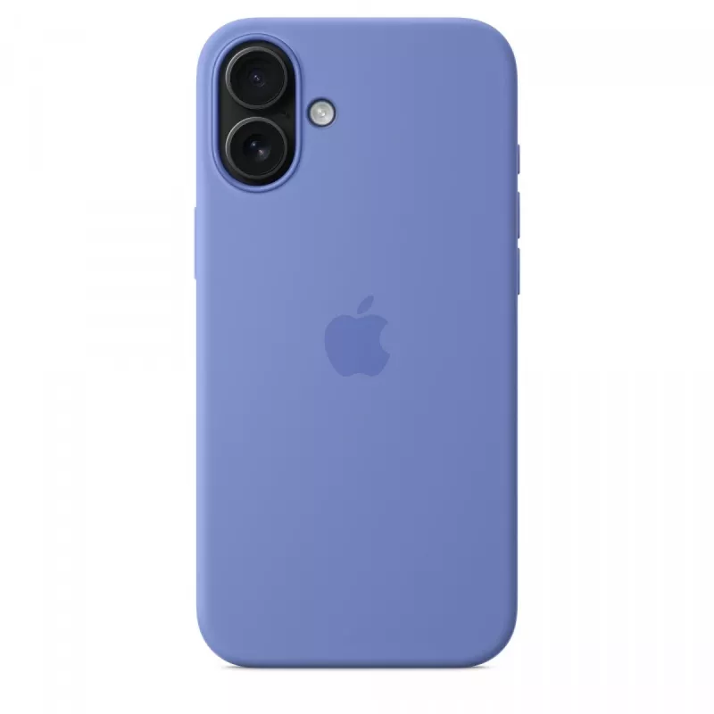 iPhone 16 Plus silikoonümbris MagSafe'iga - Periwinkle