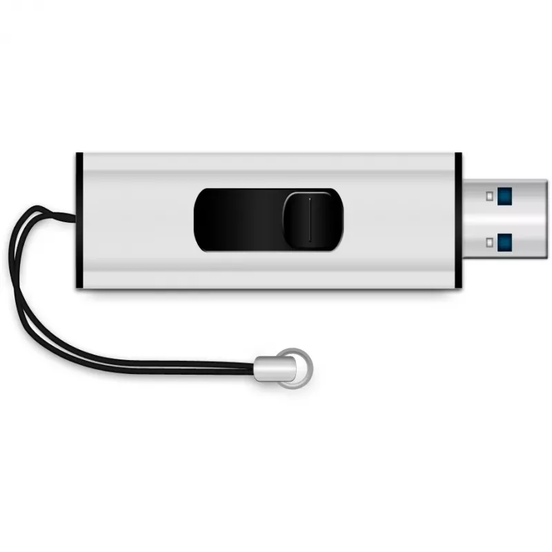 MediaRange SuperSpeed - USB-mälupulk - 32GB - USB3.0 - Must/Hõbe (MR916)