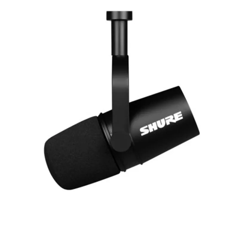 Shure MV7-X mikrofoni must stuudiomikrofon