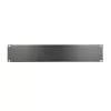 Rack blanking panel Extralink Front Blank Panel 2U 19 inch Must, steel housing