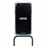 Nutitelefoni kaelakott Lookabe iPhone 7/8-le, kuldne roheliste aktsentidega