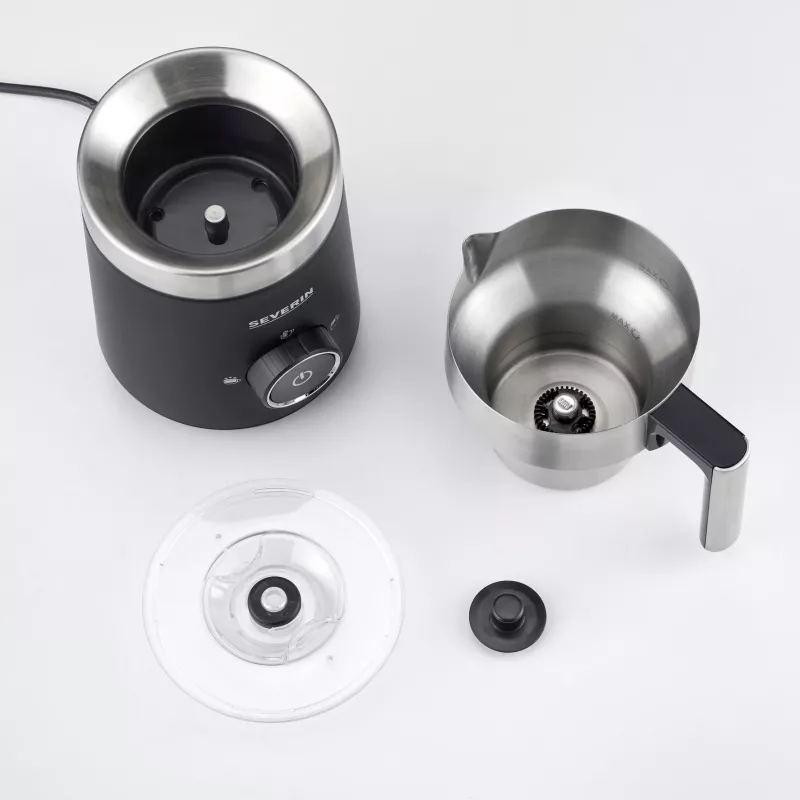 Severin SM 3585 Piimavahtautomaat Must - Hõbe (SM3585)