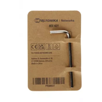 Kuuskantvõti Teltonika 19 x 53 x 2,5 mm nikeldatud nurga all PR5MEC17