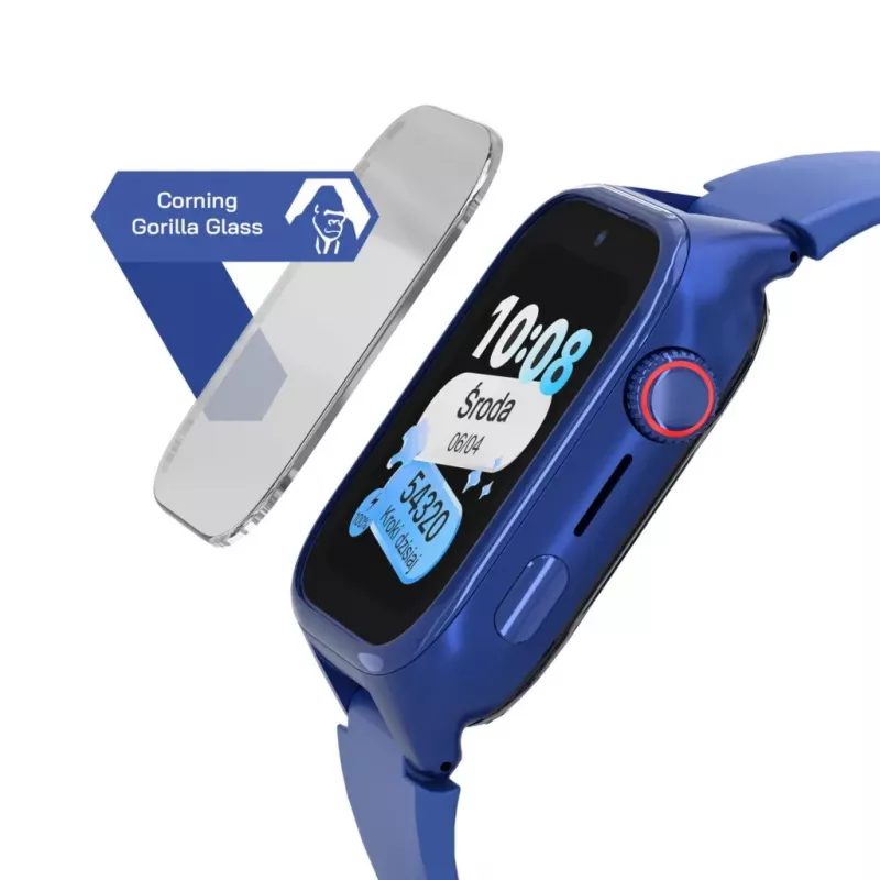 Stelio Junior 4G ST-SWJ101-NB laste nutikell – 4G laste kell, tumesinine
