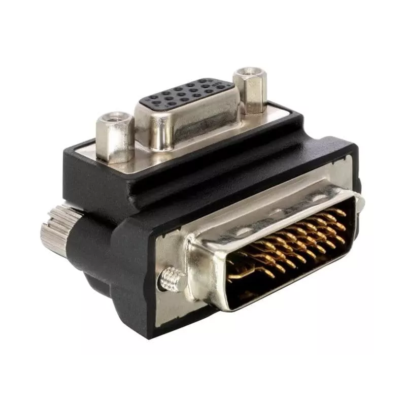 VGA adapter DeLOCK DVI-I 15-kontaktiline FM VGA must
