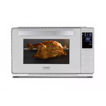 Kompaktne ahi Caso Bake & Style 26 Touch 1500 W hõbedane — lauapealne miniahi, 26 cm kasutatav laius