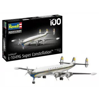 Plastmudeli komplekt REVELL Lockheed L.1049G Super Constellation Lufthansa värvitoonis