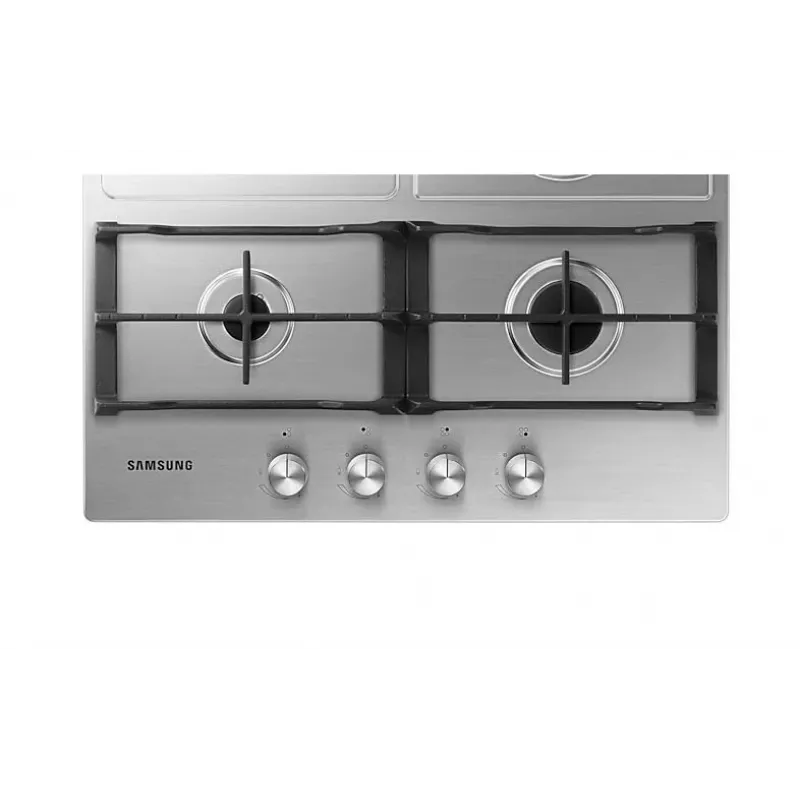 Samsung NA64H3030AS roostevaba teras sisseehitatav 60 cm gaasipliit 4 tsooniga