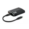 Gembird A-CM-HDMIF2-01 USB-C kahe HDMI-adapteriga, 4K 60Hz, must
