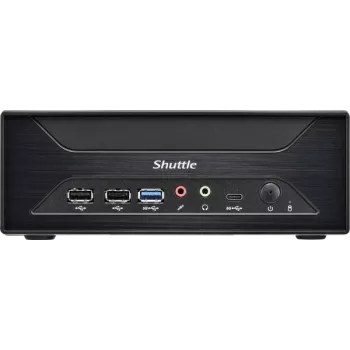 Shuttle PIB-XH81001 XH810XPC õhuke baasarvuti, LGA 1851, Intel H810, 2xHDMI, 1x DP, 1x VGA, 2x COM