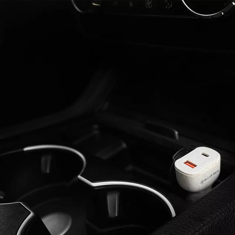 Autolaadija Tellur TLL151341 36W 6A PD18W QC3.0 — USB-autolaadija kiirlaadimiseks