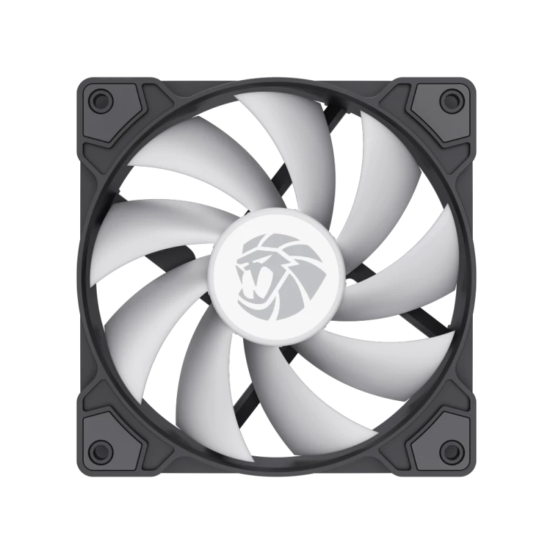 Gamemax | Korpusventilaator | FN12A-S5 | Must