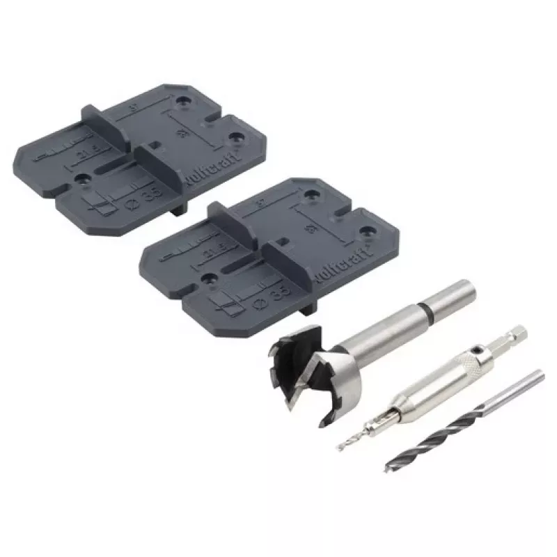 Hinge puuriterade komplekt wolfcraft GmbH 4656000 3 tk sobib puidule