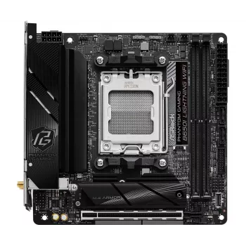 Mini-ITX emaplaat ASRock B650I Lightning WiFi — AMD B650, Socket AM5, DDR5, 2 DIMM (max 96 GB), Wi‑Fi 6E, 2.5Gb LAN