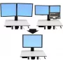 Ergotron WorkFit-C Convert-to-Single HD Kit from Dual or LCD & Laptop - Kinnituskomponent (muunduskomplekt) LCD-ekraanile - Ekraani suurus: 76,2 cm (30) - Kinnitusliides: 100 x 1