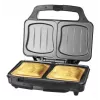 Sandwich Maker Emerio ST-109562.17 900 W Must Hõbedane