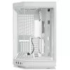 PC korpus HYTE Y70 Midi Tower valge – toetab EATX, GPU kuni 42,2 cm, CPU jahutaja kõrgus 18 cm