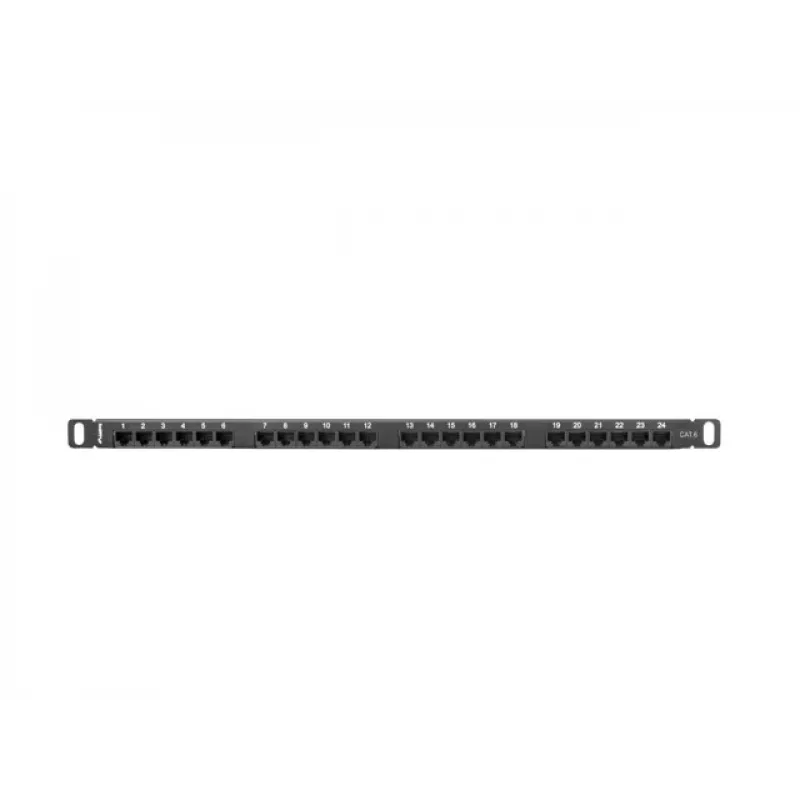 Lanberg PPU6-0024-B patch-paneel 0.5U
