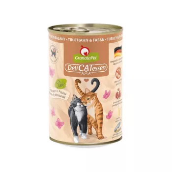 Granatapet DeliCatessen Turkey & Pheasant – märg kassitoit 400 g