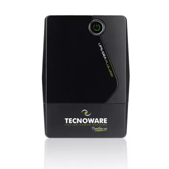 Katkematu toiteallikas TECNOWARE FGCERAPL1202SCH, 1,2 kVA / 840 W, 2 vahelduvvoolupistikut, mikro-USB, suletud pliiaku, 4,5 kg