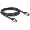 Võrgukaabel DeLOCK RJ45 Cat.6A isane-isane S/FTP 2m Must